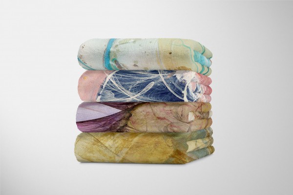 Paul Sinus Art Enigma Handtuch Strandhandtuch Saunatuch Kuscheldecke mit abstrakten Motiv Begrenzte Freigabe
