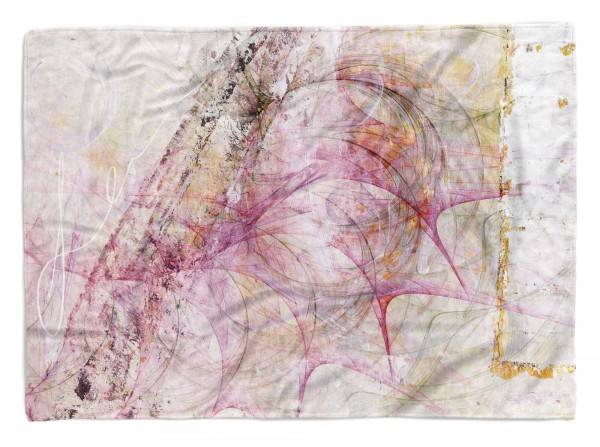 Paul Sinus Art Enigma Handtuch Strandhandtuch Saunatuch Kuscheldecke mit abstrakten Motiv