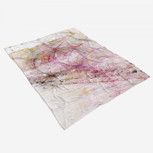 Paul Sinus Art Enigma Handtuch Strandhandtuch Saunatuch Kuscheldecke mit abstrakten Motiv Letzte 3 Tage