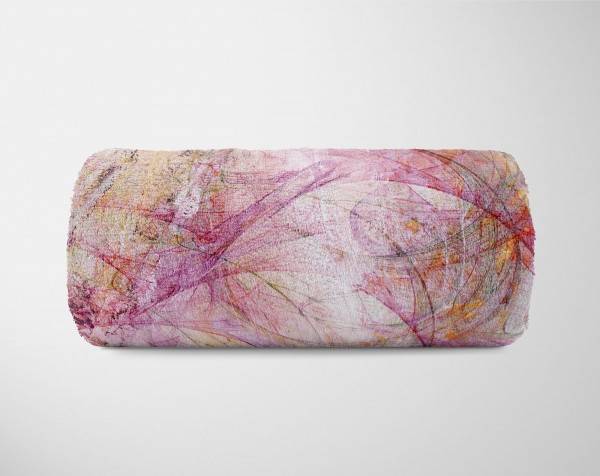 Paul Sinus Art Enigma Handtuch Strandhandtuch Saunatuch Kuscheldecke mit abstrakten Motiv Letzte 3 Tage