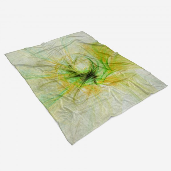 Paul Sinus Art Enigma Handtuch Strandhandtuch Saunatuch Kuscheldecke mit abstrakten Motiv Letzter Tag