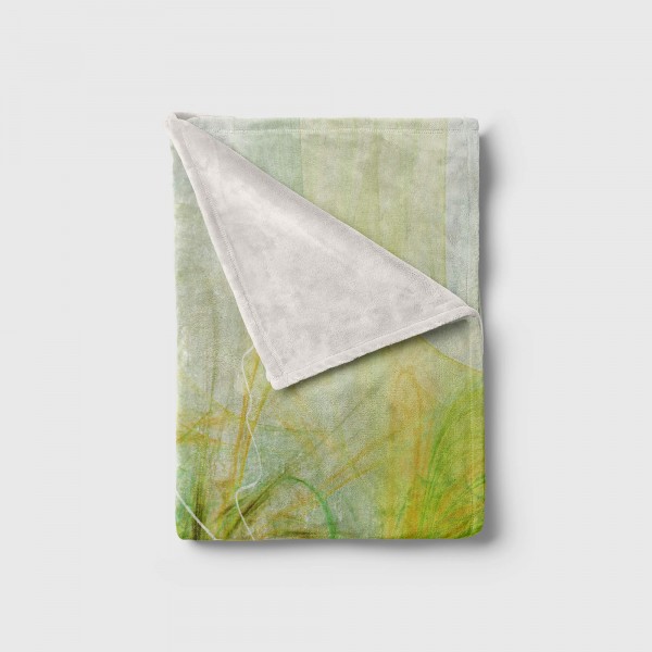 Paul Sinus Art Enigma Handtuch Strandhandtuch Saunatuch Kuscheldecke mit abstrakten Motiv Letzter Tag