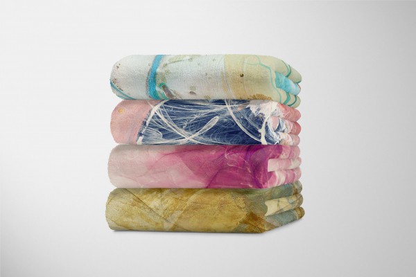 Paul Sinus Art Enigma Handtuch Strandhandtuch Saunatuch Kuscheldecke mit abstrakten Motiv Bis zu 50% Rabatt