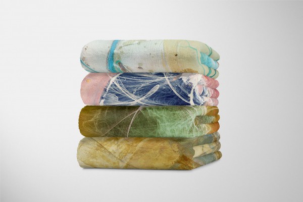 Paul Sinus Art Enigma Handtuch Strandhandtuch Saunatuch Kuscheldecke mit abstrakten Motiv Bis zu 60% Rabatt