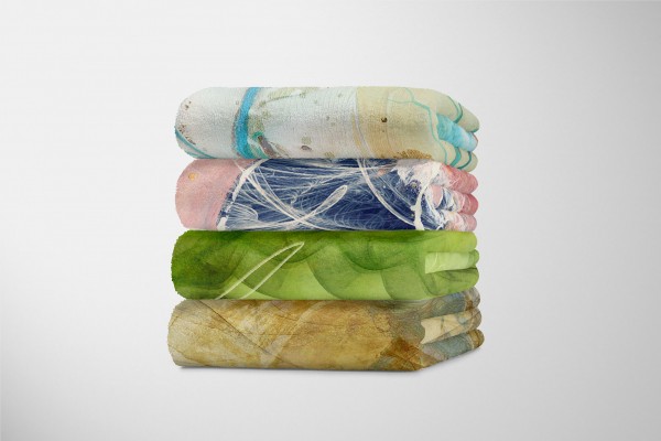 Paul Sinus Art Enigma Handtuch Strandhandtuch Saunatuch Kuscheldecke mit abstrakten Motiv Bis zu 65% Rabatt
