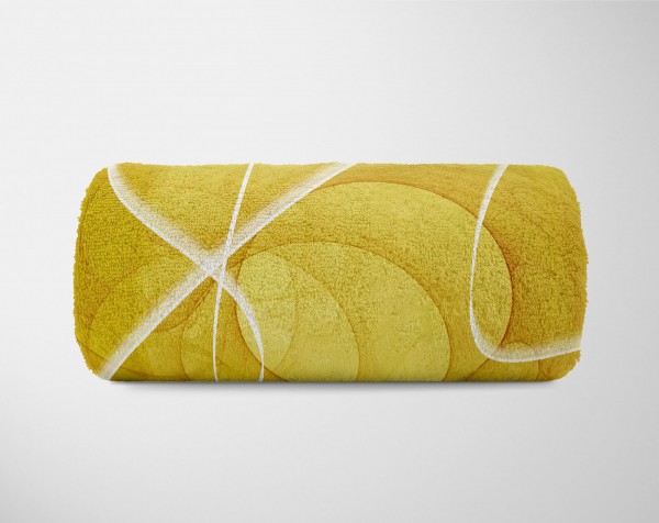Paul Sinus Art Enigma Handtuch Strandhandtuch Saunatuch Kuscheldecke mit abstrakten Motiv Nur für heute