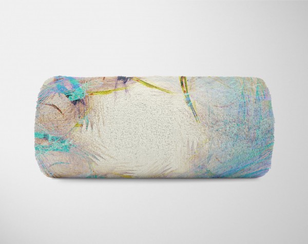 Paul Sinus Art Enigma Handtuch Strandhandtuch Saunatuch Kuscheldecke mit abstrakten Motiv Sonderangebot der Fabrik