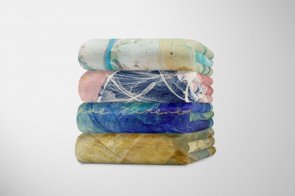 Paul Sinus Art Enigma Handtuch Strandhandtuch Saunatuch Kuscheldecke mit abstrakten Motiv Bis zu 55% Rabatt