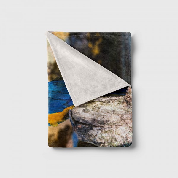 Paul Sinus Art Handtuch Strandhandtuch Saunatuch Kuscheldecke mit Tiermotiv Papagei Exotisch 50% Rabatt für begrenzte Zeit