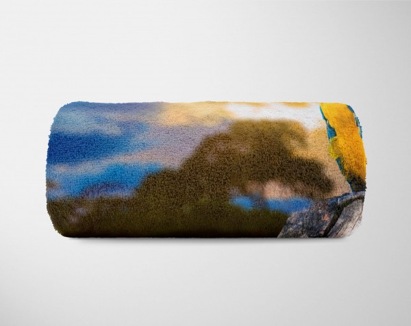 Paul Sinus Art Handtuch Strandhandtuch Saunatuch Kuscheldecke mit Tiermotiv Papagei Exotisch 50% Rabatt für begrenzte Zeit