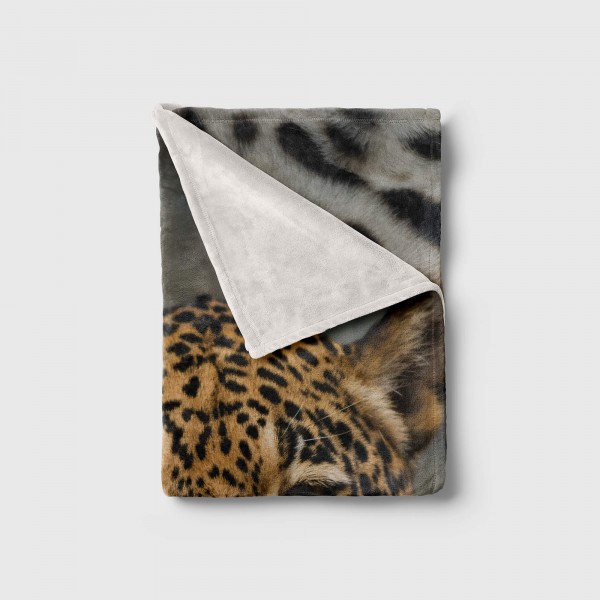 Paul Sinus Art Handtuch Strandhandtuch Saunatuch Kuscheldecke mit Tiermotiv Jaguar Raubkatze Rabatte dieses Monats