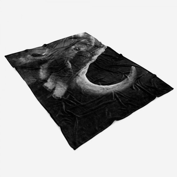 Paul Sinus Art Handtuch Strandhandtuch Saunatuch Kuscheldecke mit Tiermotiv Wasserbüffel Schwa Online