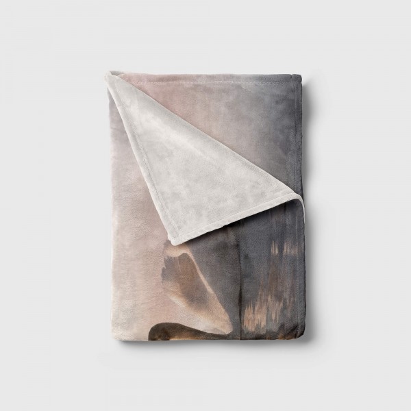 Paul Sinus Art Handtuch Strandhandtuch Saunatuch Kuscheldecke mit Tiermotiv schöner Schwan See Fabrikpreis
