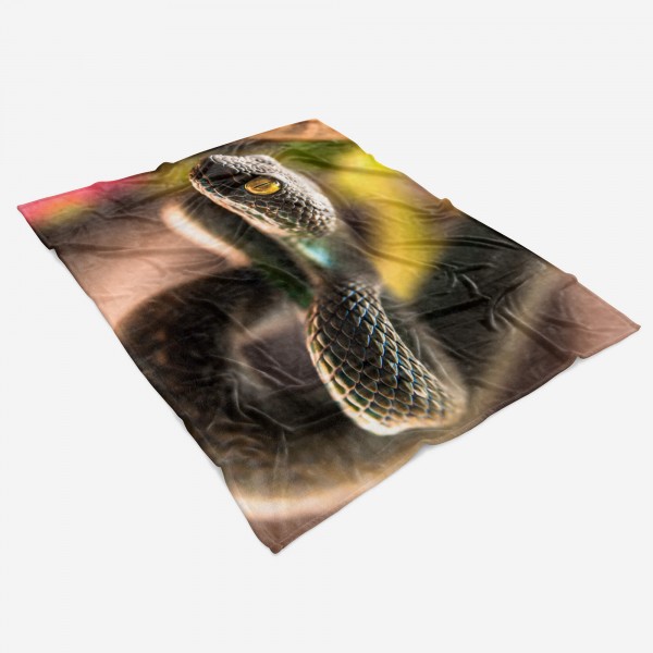 Paul Sinus Art Handtuch Strandhandtuch Saunatuch Kuscheldecke mit Tiermotiv kleine Schlange Günstig kaufen