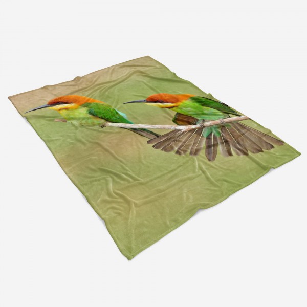 Paul Sinus Art Handtuch Strandhandtuch Saunatuch Kuscheldecke mit Tiermotiv Prachtfinken klein Flash Sale