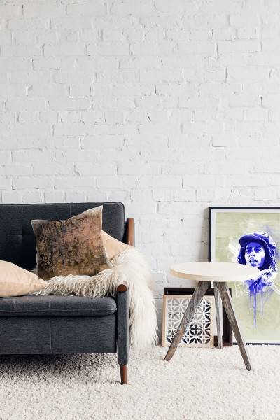 Paul Sinus Art Retro und Vintage, braun, Schrift, Mandala Deko Kissen 40x40cm für Couch Sofa Lounge Zierkissen Cyber Monday