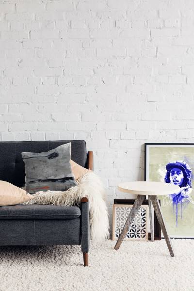 Paul Sinus Art Couch Sofa Lounge Zierkissen in 40x40cm Mausgrau Taubenblau Schwarz Reinorange zollfrei