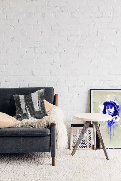 Paul Sinus Art Couch Sofa Lounge Zierkissen in 40x40cm Schwarz-weiß Grau Online