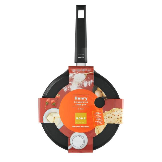 Rohe Germany Crêpepfanne Henry, 26 cm Nur noch ein Tag übrig